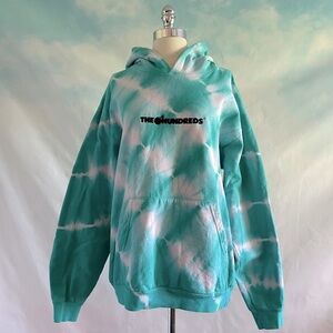 The Hundreds Turquoise Tie Dye Hoodie Size Large